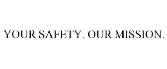 YOUR SAFETY. OUR MISSION.