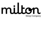 MILTON SLEEP COMPANY