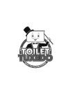 TOILET TUXEDO SEAT TO FLOOR COVER