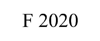 F 2020