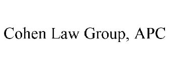 COHEN LAW GROUP, APC