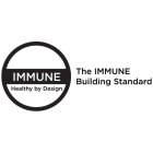 IMMUNE HEALTHY BY DESIGN THE IMMUNE BUILDING STANDARD