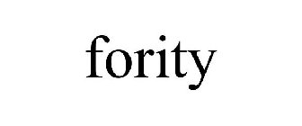FORITY