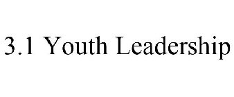 3.1 YOUTH LEADERSHIP