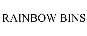 RAINBOW BINS