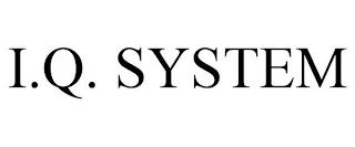 I.Q. SYSTEM