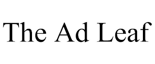 THE AD LEAF