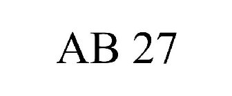 AB 27