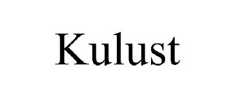 KULUST