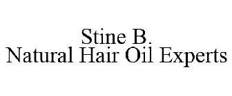 STINE B. NATURAL HAIR OIL EXPERTS
