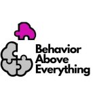 BEHAVIOR ABOVE EVERYTHING