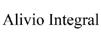ALIVIO INTEGRAL