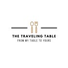 THE TRAVELING TABLE FROM MY TABLE TO YOURS