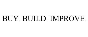 BUY. BUILD. IMPROVE.