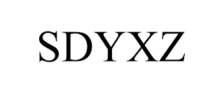 SDYXZ