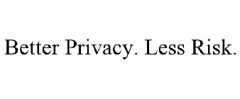 BETTER PRIVACY. LESS RISK.