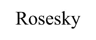 ROSESKY
