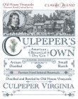 OLD HOUSE VINEYARDS PREMIUM HAND CRAFTED SPIRITS CLASSIC BLEND 12 CULPEPER'S OWN AMERICAN BOTANICAL DRY GIN VAPOR INFUSED ARTISAN DISTILLED SMALL BATCH PREMIUM HAND SELECTED BOTANICALS DISTILLED AND B