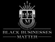 BBM THE PREFERRED ALTERNATIVE BLACK BUSINESSES MATTER
