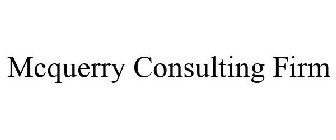 MCQUERRY CONSULTING FIRM