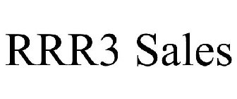 RRR3 SALES