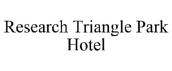 RESEARCH TRIANGLE PARK HOTEL