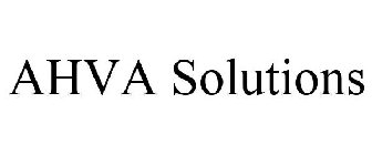 AHVA SOLUTIONS
