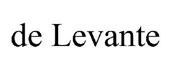 DE LEVANTE