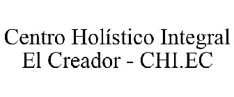 CENTRO HOLÍSTICO INTEGRAL EL CREADOR - CHI.EC