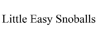 LITTLE EASY SNOBALLS