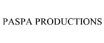 PASPA PRODUCTIONS
