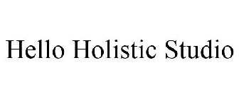 HELLO HOLISTIC STUDIO