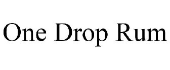 ONE DROP RUM