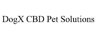 DOGX CBD PET SOLUTIONS