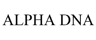 ALPHA DNA