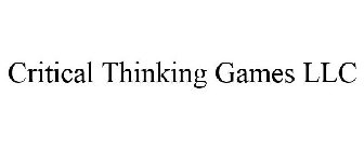 CRITICAL THINKING GAMES LLC