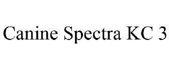 CANINE SPECTRA KC 3