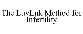 THE LUVLUK METHOD FOR INFERTILITY