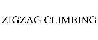 ZIGZAG CLIMBING