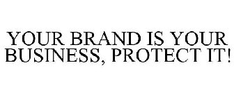 YOUR BRAND IS YOUR BUSINESS, PROTECT IT!