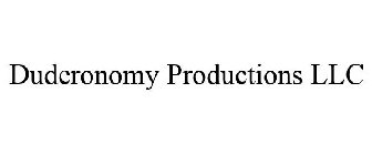 DUDERONOMY PRODUCTIONS LLC