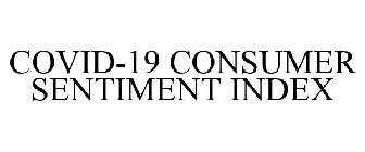 COVID-19 CONSUMER SENTIMENT INDEX