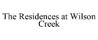 THE RESIDENCES AT WILSON CREEK