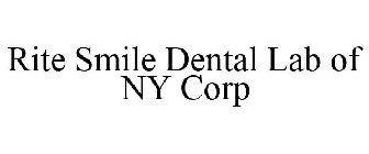 RITE SMILE DENTAL LAB OF NY CORP
