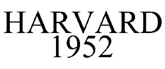 HARVARD 1952