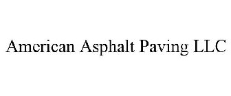 AMERICAN ASPHALT PAVING LLC