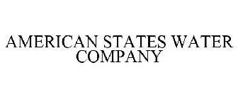 AMERICAN STATES WATER COMPANY