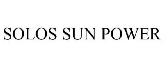 SOLOS SUN POWER