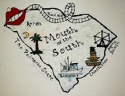 ROCK HILL BEAUFORT CHARLESTON MYRTLE BEACH K REN THE PALMETTO STATE MOUTH OF THE SOUTH