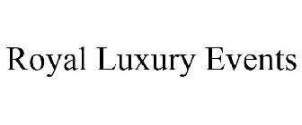 ROYAL LUXURY EVENTS